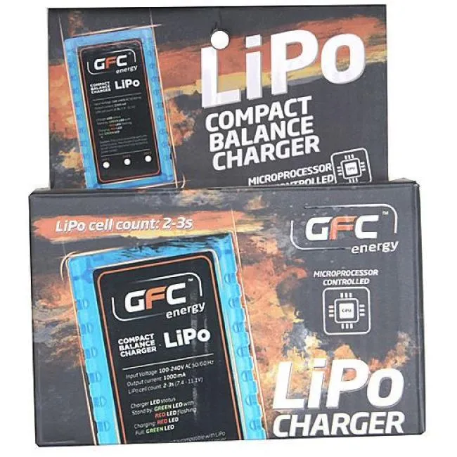 GFC Energy LI-PO Smartcharger with Balancer for 7,4/11,1V Batteries